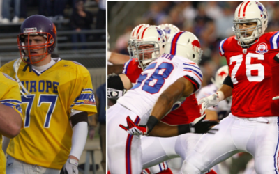 Global Football Alum Protects Tom Brady As 2015 NFL Season Opens