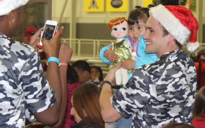 Team Stars & Stripes Bring Happy Holidays To Local Orphanage