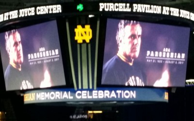 Notre Dame Alumni Celebrate The Life of Ara Parseghian