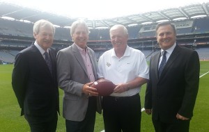 Global Football President Returns From Dublin Announcement of Croke Park Classic