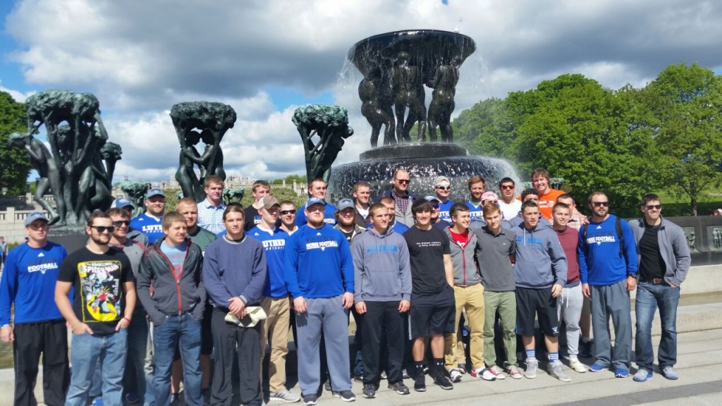 Luther College Norse Arrive In Scandinavia With Global Football